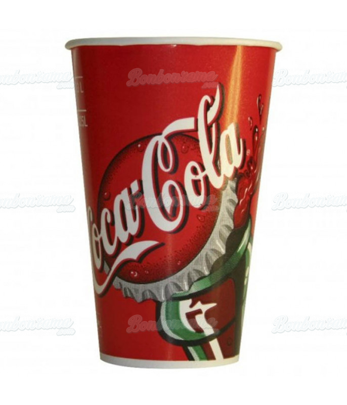 Gobelet Coca Cola - Taille 25 cl/30cl - par 1000 Gobelet Coca Cola - Taille 25 cl/30cl - par 1000