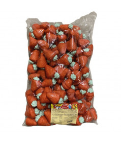 Confiserie Fraise ROUGE Vrac Guimauve 20 g en gros conditionnement