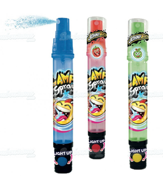 Confiserie ludique Johny Bee Lamp Spray en gros conditionnement