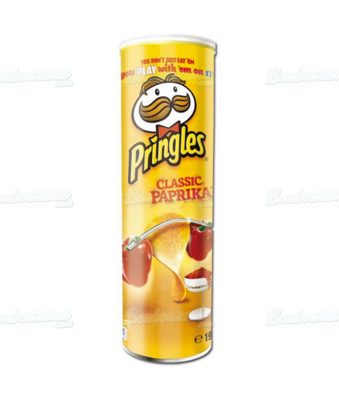 Pringles Paprika 175 gr en gros conditionnement
