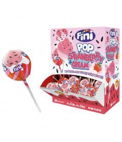 Sucette Pop Fraise et Crème Fini Sanchez Cano - 1