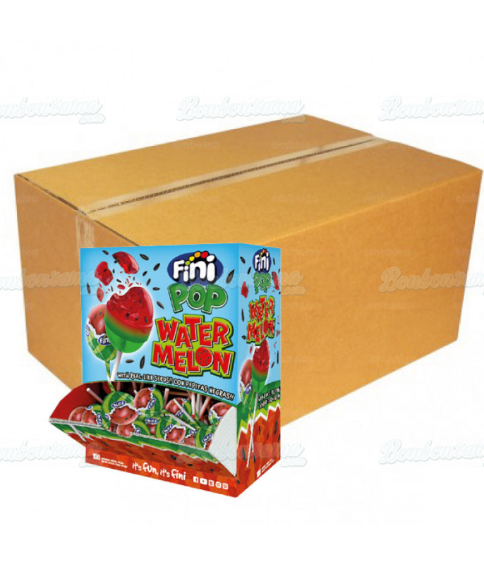 Sucettes Sucette Pop Pastèque en gros conditionnement
