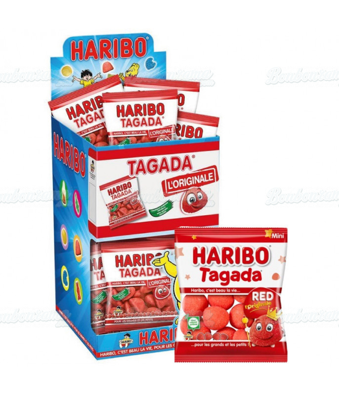 Haribo Dragibus rose (sachet individuel) - 200 g