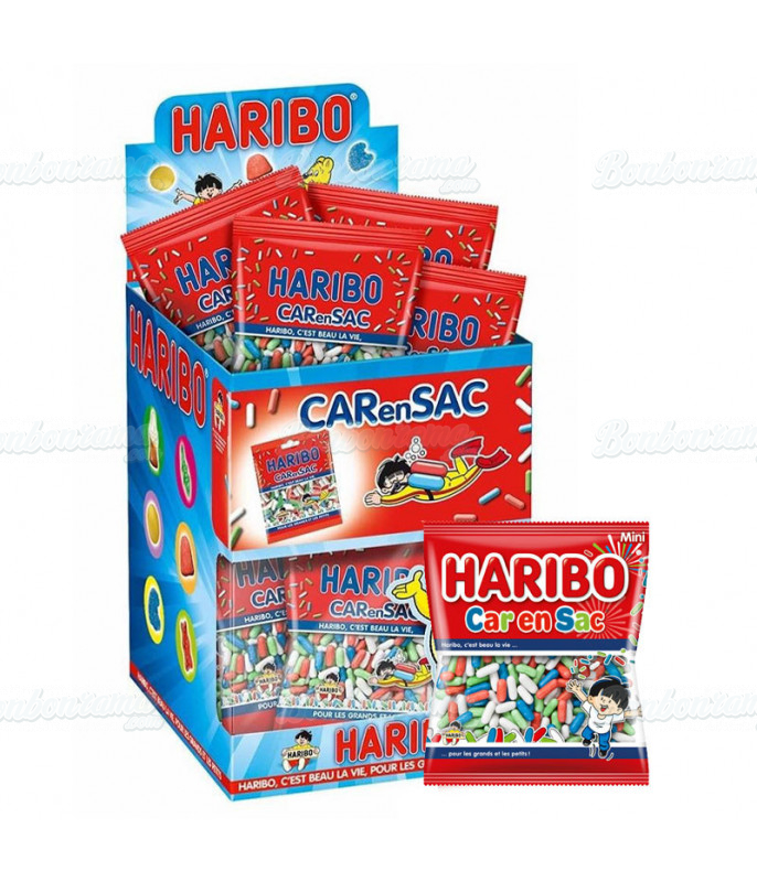 ANCIENNE BOITE CAR réglisse bonbon cachou Haribo Car en sac EUR 9,90 -  PicClick FR