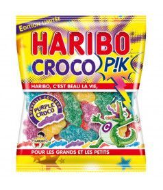 Sachet Haribo 40 gr Croco Pik en gros conditionnement