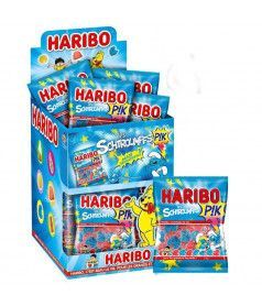 Sachet Haribo 40 gr Schtroumpfs Pik en gros conditionnement