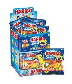 Sachet Haribo 40 gr Orangina Pik en gros conditionnement