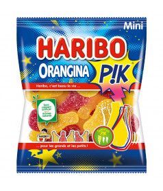 Sachet Haribo 40 gr Orangina Pik en gros conditionnement