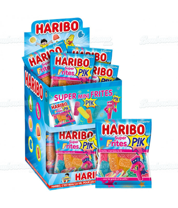 Sachet Haribo 40 g Super Frite Pik en gros conditionnement