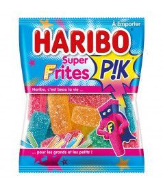 Sachet Haribo 40 gr Super Frite Pik en gros conditionnement