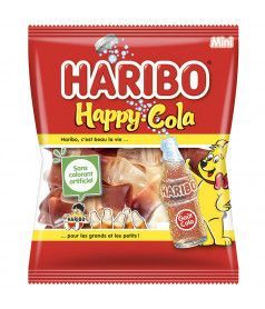Sachet Haribo 40 gr Happy Cola en gros conditionnement