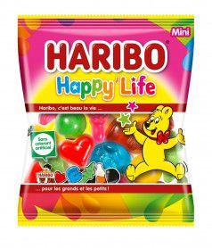 Haribo 40 gr Happy Life bag