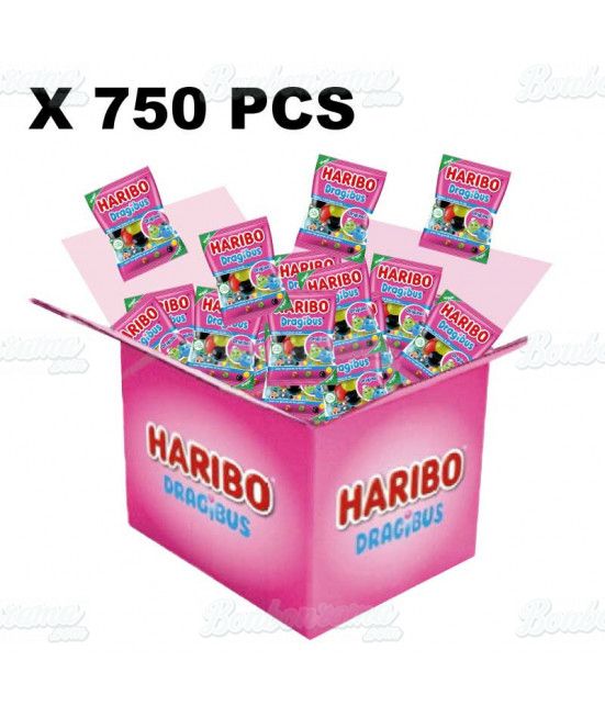 Dragibus Mini Bag 10 gr Haribo in wholesale packing