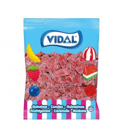 Bonbon gélifié en vrac Brique Fraise Fizz Vidal en gros conditionnement