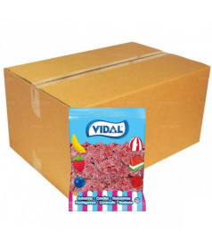 Bonbon gélifié en vrac Brique Fraise Fizz Vidal en gros conditionnement