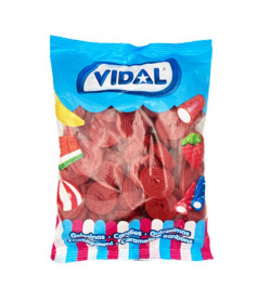 Bonbon gélifié en vrac Spirale Rouge Vidal en gros conditionnement