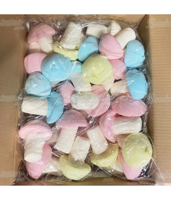 Maxi Marshmallow Mushroom 50 gr in wholesale packing