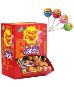 Sucettes Chupa Chups Best Of en gros conditionnement