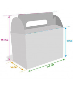 Accessoire Boîte Bonbon Neige pour confiseries et bonbons en gros conditionnement