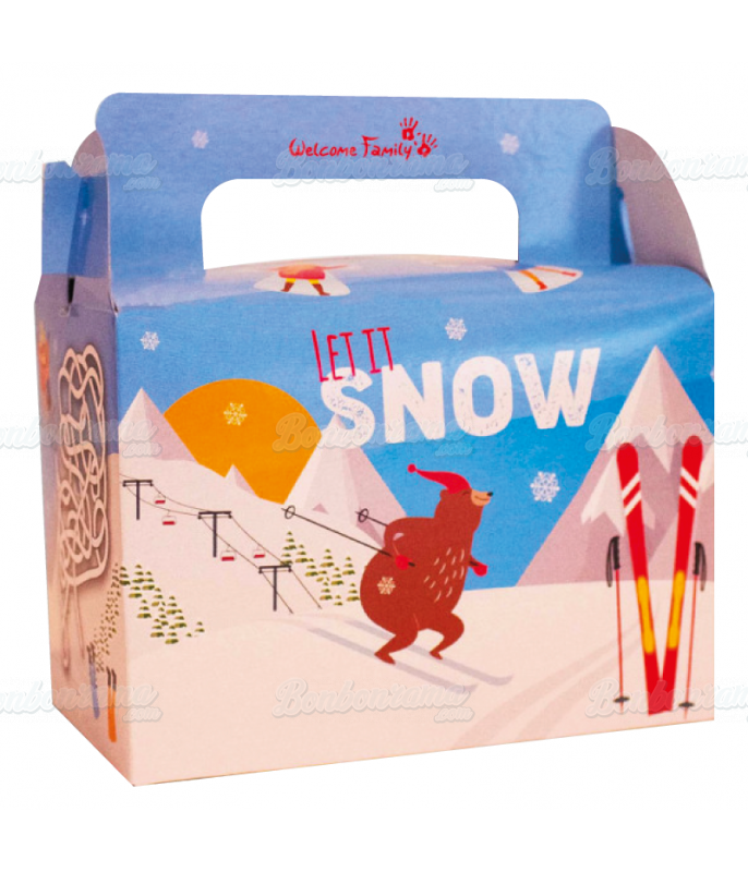 Accessoire Boîte Bonbon Neige pour confiseries et bonbons en gros conditionnement