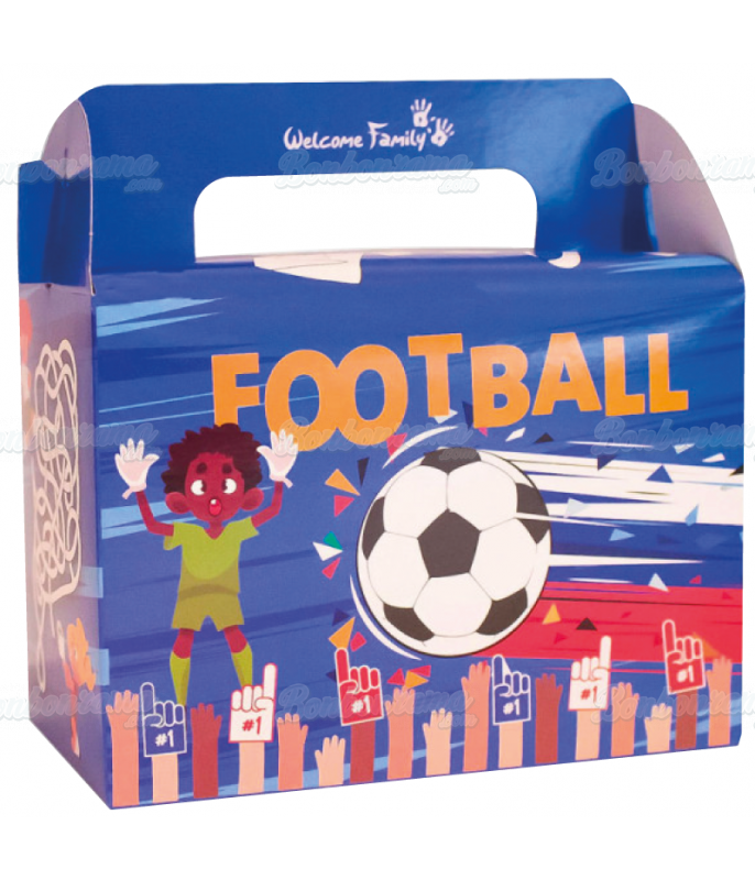 Accessoire Boîte Bonbon Football pour confiseries et bonbons en gros conditionnement