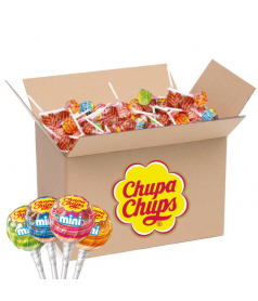 Sucettes MINI Chupa Chups Best Of en Vrac en gros conditionnement