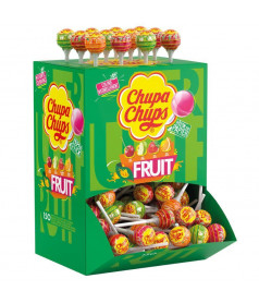 Sucettes Chupa Chups Fruit en gros conditionnement
