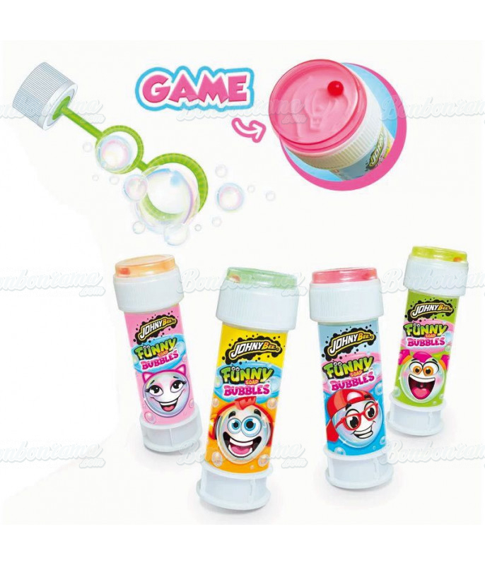 Accessoire Funny Soaps Bubbles pour confiseries et bonbons en gros conditionnement Accessoire Funny Soaps Bubbles pour confiseries et bonbons en gros conditionnement
