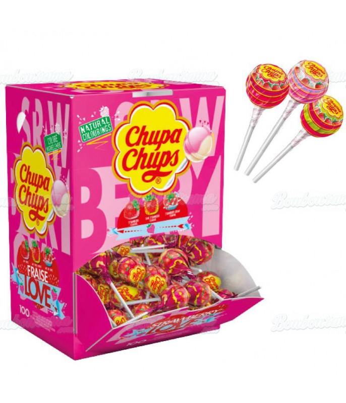 Chupa Chups lollipop x 150 in bulk on Bonbonrama