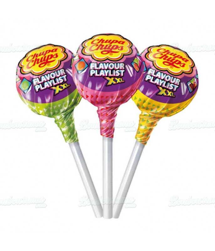 Sucettes Chupa Chups XXL Flavour Playlist en gros conditionnement