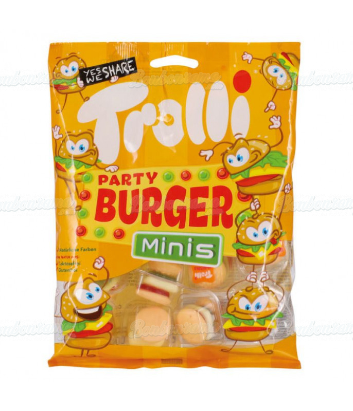 Trolli Bag 100 gr Mini Burger Trolli - 1