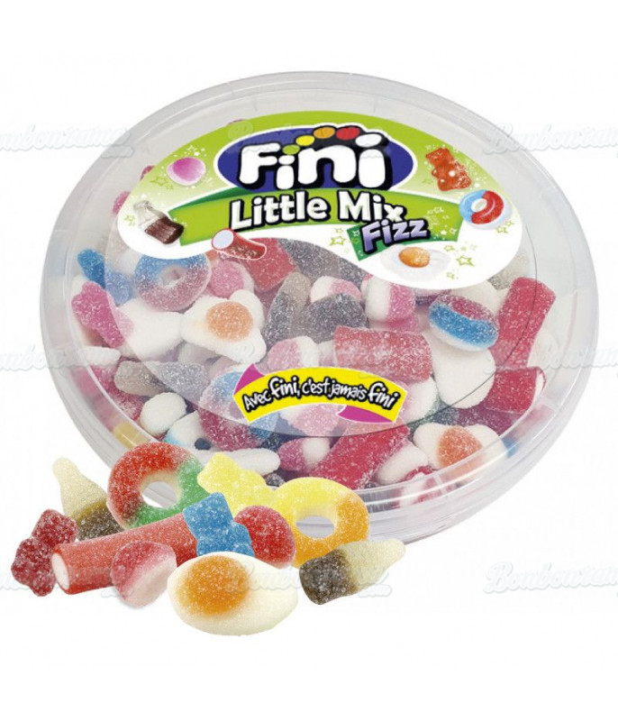 Bonbon gélifié en vrac Little Mix Fizz Fini 600 gr en gros conditionnement