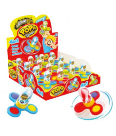 Confiserie ludique Johny Bee Pop It Spinner en gros conditionnement