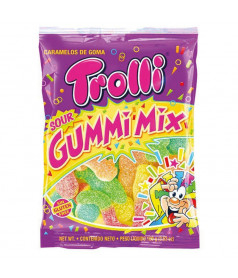 Sachet Trolli Sour Gummi Mix 100 gr
 Conditionnement-Colis de 12 pcs