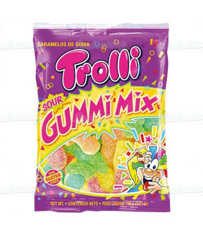 Sachet Trolli 100 gr Sour Gummi Mix Trolli - 1