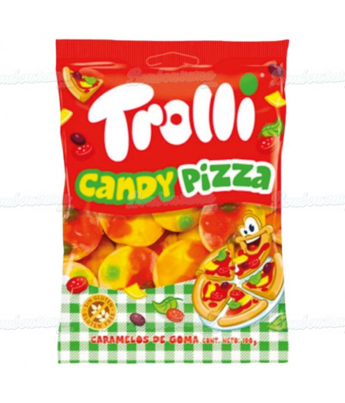 Sachet Trolli Candy Pizza Mini 100 gr en gros sur Bonbonrama