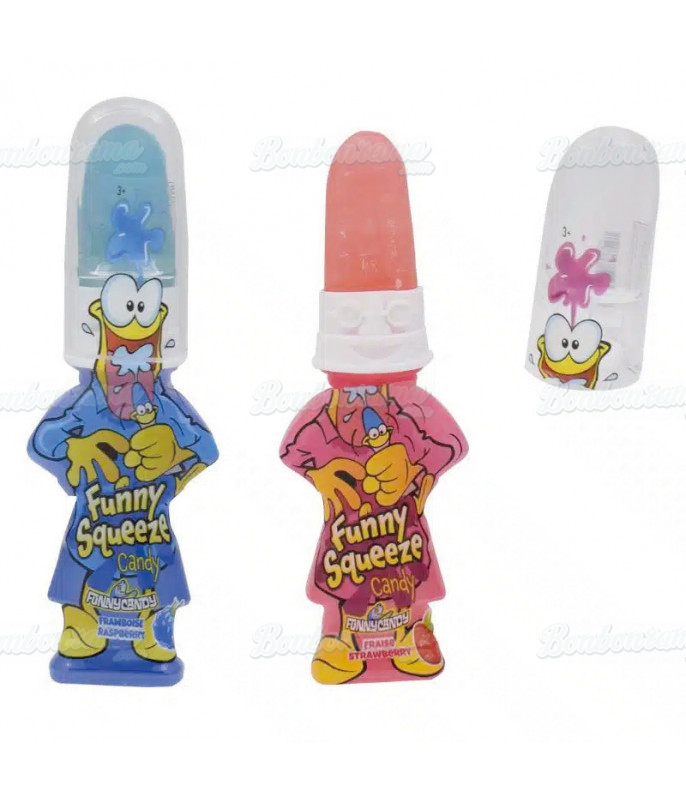 Confiserie ludique Funny Squeeze Candy en gros conditionnement