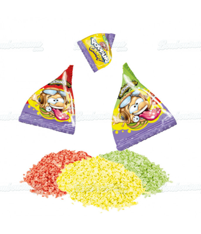 Confiserie ludique Johny Bee Popping Candy en gros conditionnement