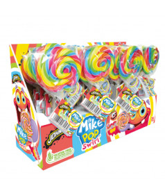 Confiserie ludique Johny Bee Mike Pop Swirl en gros conditionnement