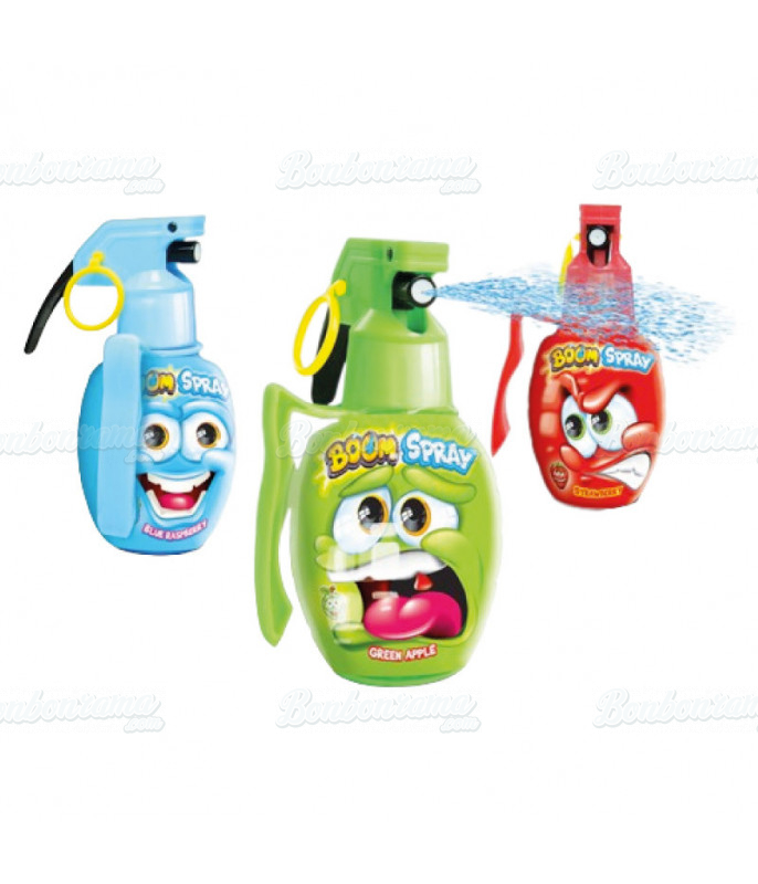 Confiserie ludique Johny Bee Boom Spray 50 ml en gros conditionnement