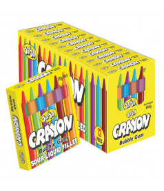 Chewing gum Crayon Bubble Gum en gros conditionnement
