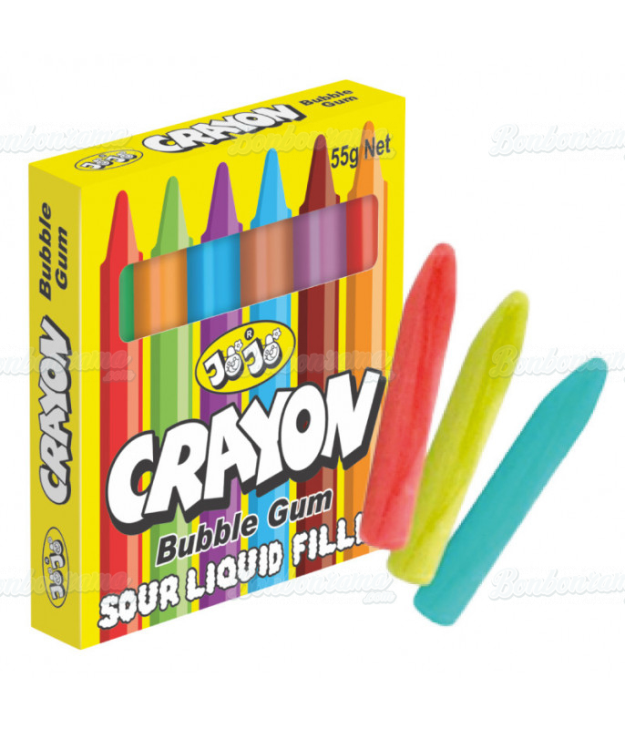 Chewing gum Crayon Bubble Gum en gros conditionnement