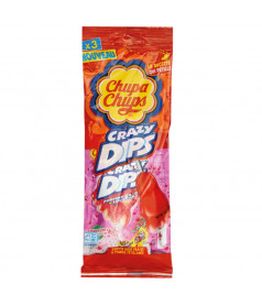 Chupa Chups FlowPack Crazy Dips BBD 08/24
 Packaging-Pack of 15 bags