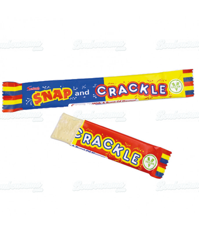 Snap & Crackle Barre tendre fruitée coeur poudre effervescent en gros