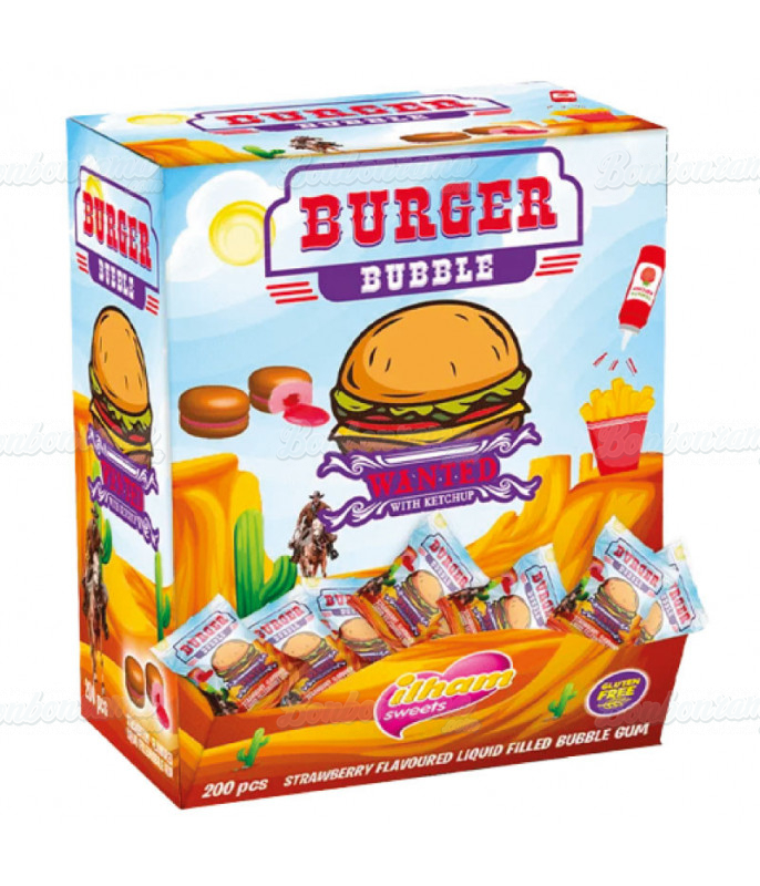 Chewing gum Bubble Gum Box Burger en gros conditionnement