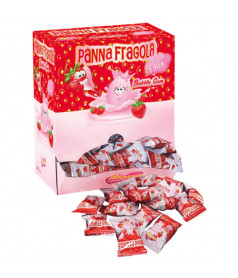 Chewing gum Bubble Gum Box Panna Fragola en gros conditionnement