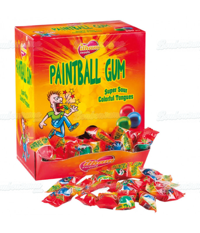 Chewing gum Bubble Gum Box Paintball en gros conditionnement