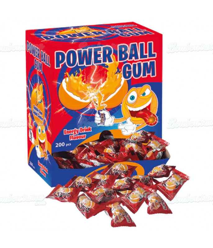 Chewing gum Bubble Gum Box Power Ball en gros conditionnement