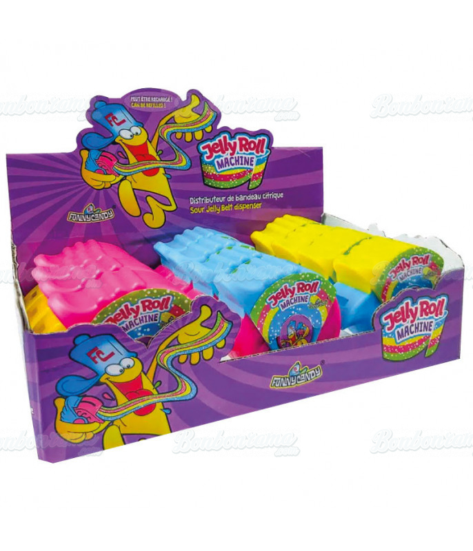 Jelly candy acid belt in distributor in large packaging
