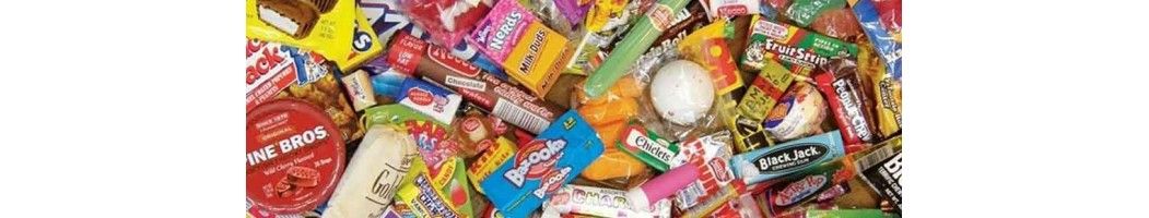 Bonbons und Süßwaren, verpackt und in Beuteln, Groß- und Einzelhandel 
